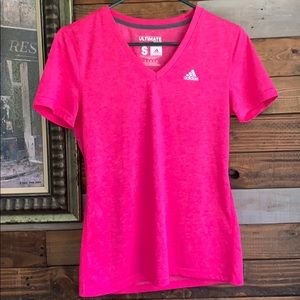 Adidas Climalite Ultimate Pink Tee